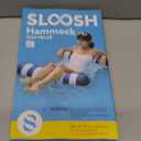 SLOOSH Hammock Pool Floats Adults, 4-in-1 Multi-Purpose Inflatable Pool Floaties PVC Water Hammock Lounge Floaties, 48 inches x 31.5"