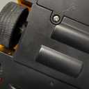 Remote Control Car, Transform Robot RC Cars, 2.4Ghz Transforming Police Car Toy with LED Light, One-Button Deformation & Rotating Drifting, Toys for 5+ Year Boys/Girls (Yellow)