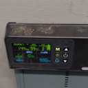 Automatic Chicken Coop Door Solar Powered with Programmable Remote, 4 Modes Combo Light and Timer Aluminum Chicken Door with LCD Color Display