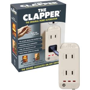 Clapper The Original Home Automation Sound Activated Device, On/Off Light Switch, Clap Detection, As Seen On TV