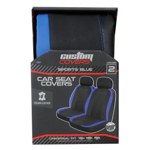 Custom Accessories Low Back Seat Covers - Sport Blue