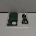 Bocasal Crossbody Wallet Case for iPhone 14 Pro with RFID Blocking Card Slot Holder, Magnetic Flip Folio Purse Case, PU Leather Zipper Handbag with Detachable Lanyard Strap 6.1 Inch 5G (Green)