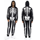 Rubies Men's Skeleton Man Bone Skin Suit Costume for Themed Parties and Halloween, M