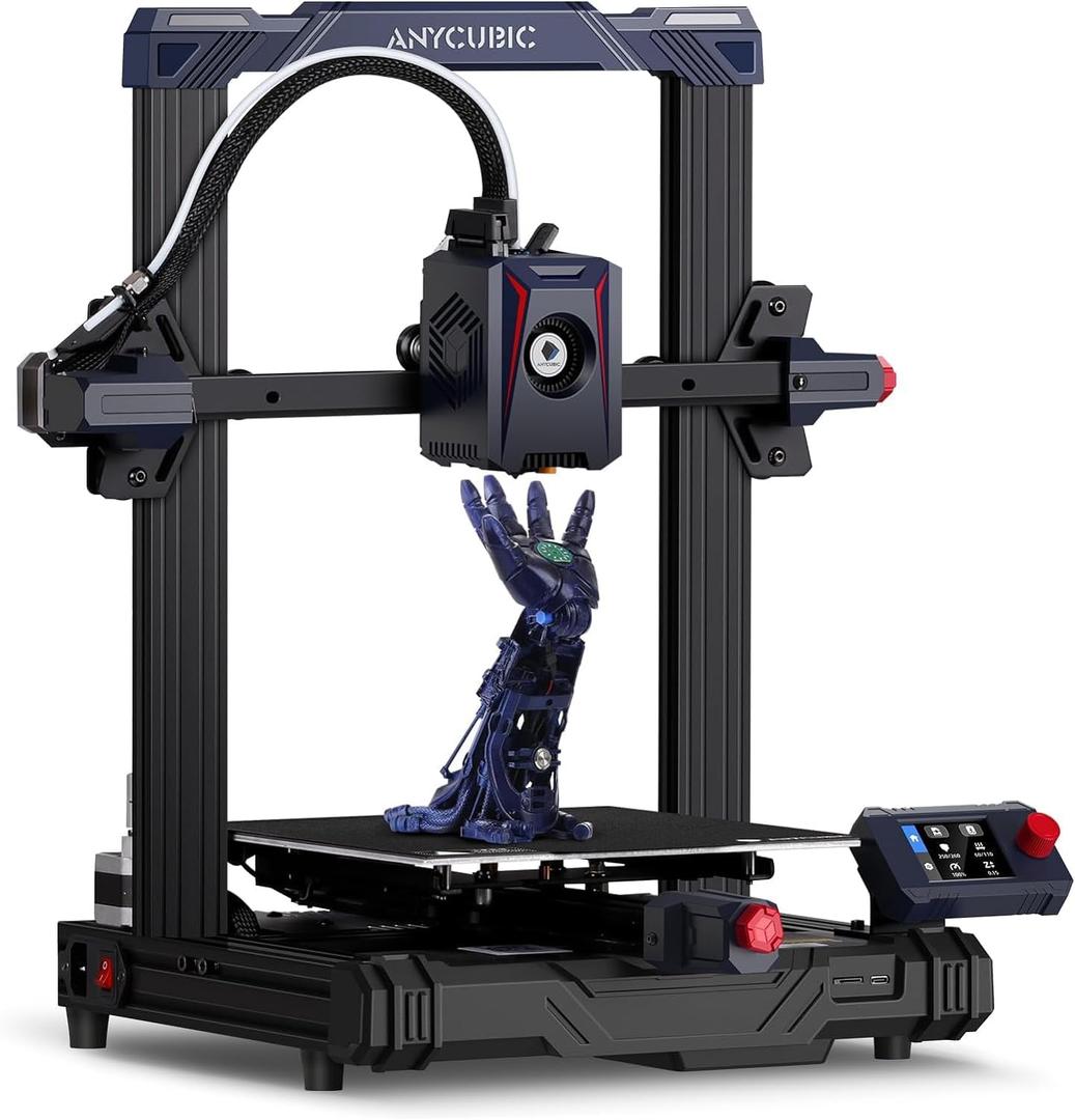 Anycubic Kobra 3D Printer Auto Leveling, FDM 3D Printers with Self-Developed ANYCUBIC LeviQ Leveling and Removable Magnetic Platform for DIY Home School Printing Size 8.7x8.7x9.84 inch