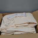 AsterOutdoor Sun Shade Sail Rectangle 12' x 16' UV Block Canopy for Patio Backyard Lawn Garden Outdoor Activities, Cream