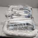 Toilet Safety Rails, Adjustable Toilet Frame for Elderly, Seniors, Handicap & Disabled, Foldable Handicap Toilet Handles Fit Any Toilets (300 LB) (Gray)