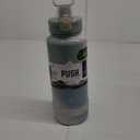 Manna Push Stainless Steel Bottle with Push-open Locking Lid and Sipping Spout - 40 Oz - Denim Powder