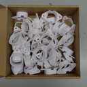 80 Pack Mounting Brackets for Govee H706/H706 Pro Permanent Outdoor Lights, Light Clips Mounting Brackets Compatible with Govee H706A H706B H706C (White)