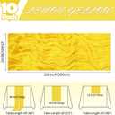 10 Pack Lemon Yellow Table Runner 10ft Cheesecloth Table Runner 120 Inch Gauze Boho Rustic Sheer Cheese Cloth for Banquet Picnic Baby Shower Party Wedding Holiday Dcor