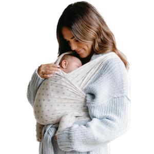 Solly Baby Wrap, Buttery-Soft Baby Carrier Newborn to Toddler 8-25 Lbs., Lightweight & Hands-Free Infant Wrap, Breathable Summer Carrier, Baby Wearing & Postpartum Essential, New Mom Gift, Starburst
