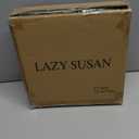 Lazy Susan Organizer Spice Rack - 2 Tier Height Adjustable Spice Organization for Cabinet, Metal Seasoning Organizer Lazy Turntable Spice Organizer for Table Top Pantry Kitchen Storage (10 inch)