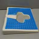 Anti Bedsore Cushion for Butt,T Shaped Gel & Memory Foam Pillow,Tailbone Pain Relief Seat Cushions Anti-Decubitus Cushion for Elderly, Bedridden, Disabled