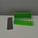 Plier Organizer Rack, 10-Slot Pliers Cutters Holder with Non-Slip Rubber Base, Toolbox Drawer Organizer for Tool Box Drawe (2, Green)