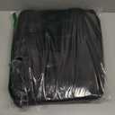 3 Ring Zipper Binder, 2 Inch Ring Binder Organizer Bag with Shoulder Strap Fits 13 Inch Laptop and 500 Sheets, Black (Empty Bag Only)