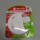 First Alert SMCO210 Sealed 10-Year Battery Combo Smoke and Carbon Monoxide Detector with Slim Profile Design, EXP: 10 Years After Installation