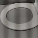 KOHLER K-4775-0 Brevia Round Toilet Seat with Quick-Release Hinges And Quick-Attach Hardware For Easy Clean, White