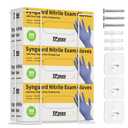 L Size Gloves Box Holder Glovesbox Wire Rack Dispenser for Gloves,Tissues Paper Towels Organizer - Mounting Accessories Included - Holds 3 boxes - Perfect for Lab, Food Service and Home (Medium)