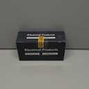 ELECTECK 5 Pack GFCI Outlets 15 Amp, Non-Tamper Resistant, Decor GFI Receptacles with LED Indicator, Ground Fault Circuit Interrupter, Wallplate Included, ETL Listed, White