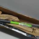 Telescopic Garden Rake, 27-40" Adjustable Hand Rake with 5 Metal Tines
