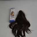 Clip in Ponytail Extension Medium Brown 18 Inch Pony Tails Hair Extensions for Women Long Straight Curly Tail Ponytail Hair piece Synthetic Fake Versatile Pony