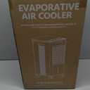 Evaporative Air Cooler, Windowless Portable Air Conditioners Fan w/3 Modes & 3 Speeds, 12H Timer for Smart Auto-off, 2-Gal Tank for 20H Cooling,16FT Remote,No Hose Needed,46db Swamp Cooler