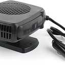Car Heater 12V Plug in Fan Heater for Car Windshield, Fast Heating Auto Winter Defroster, Portable Car Defroster Defogger 200W