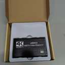 XIIXMASK Video Capture Card, Audio Video Capture Card, USB 3.0 Capture Card 4K HDMI Loop-Out, 1080P 60FPS/2K 30FPS Video Game Capture for Streaming Works for PS5/Switch/Camera/PC/OBS(Black)