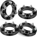 EVIL ENERGY 6X5.5 Hubcentric Wheel Spacers 1.25 inch Compatible for Tacoma 4Runner, M12x1.5 Thread 106mm Bore Aluminum Spacers Work On Tundra FJ Cruiser Sequoia GX460 GX470