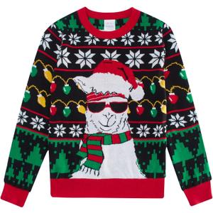 BFUSTYLE Kids Ugly Christmas Sweater Girls Boys Xmas Knit Pullover Sweatshirts (7-8 Years)