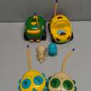 MagicKidz Dinosaur RC Car for Kids - 2-Pack Remote Control Dino Toy Cars for Boys Toddlers Ages 18+ Months, 2 3 4 5 Year Old, Birthday Gifts with Lights and Music