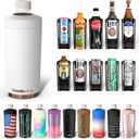 Frost Buddy Universal XL Can Cooler - Fits All - For 12, 16, 20, and 24 ounce Bottles - Insulated Double-Walled Stainless Steel (Copper Kiss)
