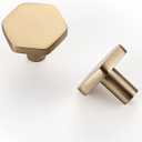 HOME EDIT 30 Pack Champagne Bronze Solid Kitchen Cabinet Knobs, Zinc Alloy Door Knobs, Cabinet Hardware, Gold Dresser, Drawer Knobs, Drawer Pulls