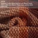 LOMAO Knitted Throw Blanket with Tassels Bubble Textured Lightweight Throws for Couch Cover Home Decor (Caramel, 60x90)