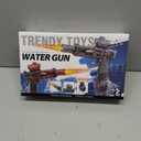 Automatic Electric Water Gun for Adults and Kids, Blue with LED Lights