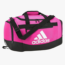 adidas Unisex Defender 4.0 Gym Duffel Bag for Men and Women, Team Shock Pink, Small (38L)