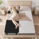 Grounding Mat for Bed Queen Size Full Body Grounding Sheets Breathable Mats with 15ft Cord for Better Sleep, Pain and Stress Relief (27x78in)