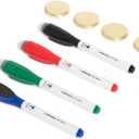 U Brands Magnetic Dry Erase Calendar Whiteboard for Wall, White Board 24x18
