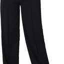 Boys Kids Latin Ballroom Dance Pants Elastic Waist Professional Jazz Modern Perfomance Trousers (10-11 Years, Black-3)