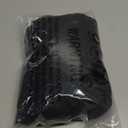 OYOANGLE Women's Plus Size 2 Piece Lace Sheer Open Front Underwire Chemise Nightdress with Panty Lingerie Set (3X-Large Plus, Black)