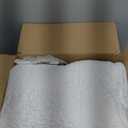 Gwen Vintage Floral Embroidered 3-Piece Quilt Set, All Seasons Lightweight Coverlet Set, 1 Quilt and 2 Pillow Shams (King Size)