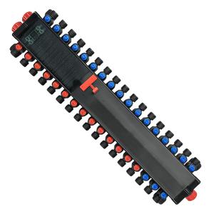 50363 Pex Manifold Compatible with Viega Manabloc, 1/2" PEX Crimp Manifold with 36 Ports (22 Cold, 14 Hot), PEX Valve Distribution Manifold for Manabloc Water Systems