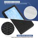 Cabin Air Filter for Tesla Model 3 Model Y 2016-2026, 2 Pack HEPA Air Filter Replacement with Activated Carbon Premium Interior Accessories for Tesla