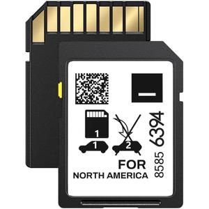 2025 Latest Update Satellite Navigation SD Card Compatible with Cadiliac Chevrolet Buick GMC,North America Maps,Plug and Play Install,GPS in-Dash Navigation Accessories Part 85856394