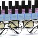 Sunglasses Organizer - Clear Eyeglasses Display - Eyeglasses Storage - Essential Oils Holder(4 Layer)