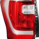 Halogen Tail Lights Assembly Compatible with 2018 2019 2020 2021 Ford Expedition XL XLT Tail Light Rear Brake Lamp With Wire Harness and Bulbs JL1Z13405G JL1Z-13405-GCP Left Driver Side