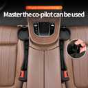 7F Car Seat Gap Filler with Cup Holder, Car Organizers and Storage, Organiser Between Seat and Centre Console, Universal Car Accessories, Fit SUV Truck Storage Black
