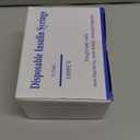 0.5 ml/cc Syringes 31G x 1/2 (13mm) Disposable Lab Syringe with Cap, 100 Pack