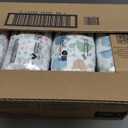 The Honest Company Comfort Dry Disposable Diapers for Sensitive Skin, Hypoallergenic, All The Alpacas + Turtle Time, Super Club Box Size 1 (8-14 lbs), 136 Count