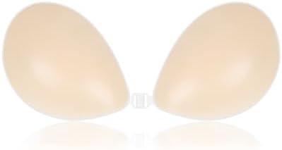 Niidor Adhesive Bra Reusable Strapless Self Silicone Bras Nude