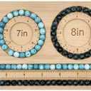 Petoysoso Bead Boards for Jewelry Making, Bamboo Beading Board for Bracelet, Jewelry Making Supplies,Bead Tray Supplies